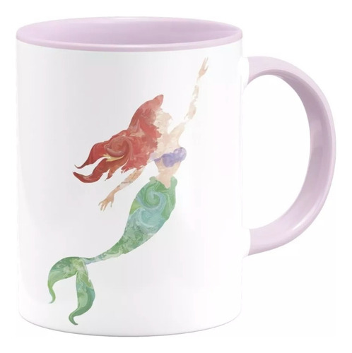 Taza De La Sirenita Oleo