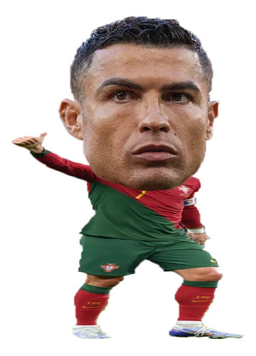 Almohada Con Forma De Cristiano Ronaldo Cr7