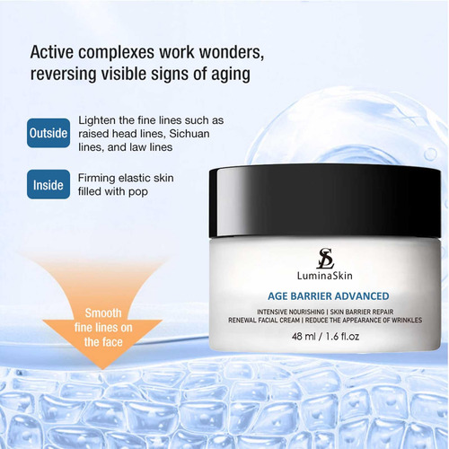 Luminaskin Age Barrier Advanced Cream - Crema Facial Renova.