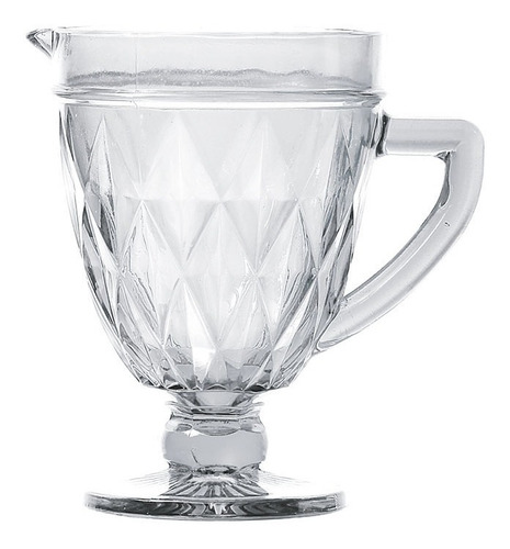 Imagem 2 de 2 de Jarra Diamond 1 Litro Transparente - Vidro