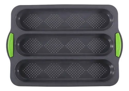 Molde Pan Frances / Baguette En Silicona Horno Cocina Panes