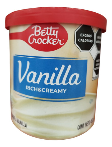 Betty Crocker Betún Cremoso Rich & Creamy Frosting Vanilla