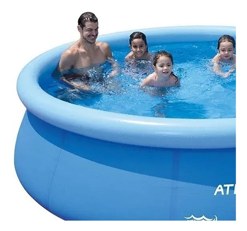Piscina Inflável redonda Atrio ES304 de 2.4m x 0.63m 2500L azul caixa