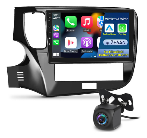 Pack Estéreo De Coche Nhopeew 10.1 Android 13 Con Gps Y Blue