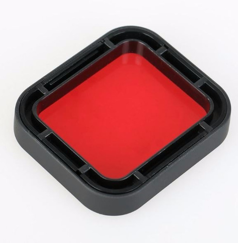 Filtros Gopro 5 Para Carcasa Bajo El Agua Color Rojo Purpura