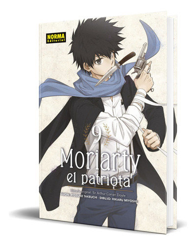 Moriarty El Patriota Vol.9, De Ryosuke Takeuchi. Editorial Norma Editorial, S.a., Tapa Blanda En Español, 2021