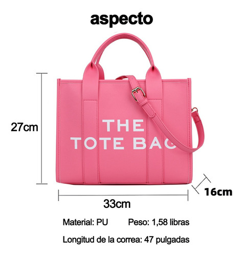 Y Thetotebag Bolsos Para Mujer Pu Capacidad Cercanías