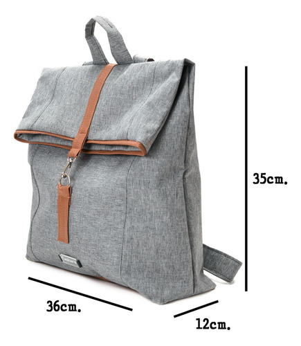 Mochila Kemi Gris