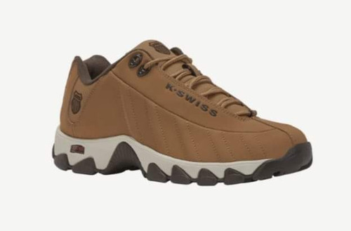 Tenis K-swiss St329 Cmf Café Con Plantilla Memory Foam