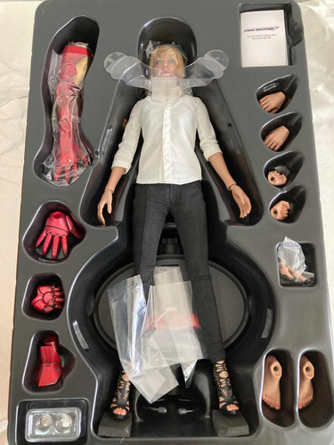 Pepper Potts 1/6 Iron Man 3 Mandarin Marvel Hot Toys Mms310