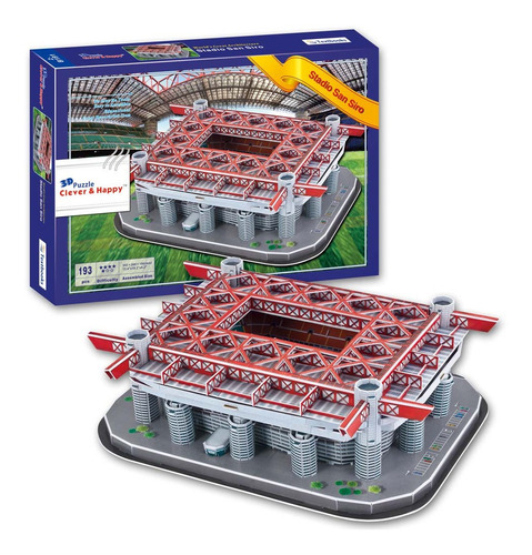 Estadio Puzzle Maqueta 3d - San Siro - 193 Pzs  Tiraboschi