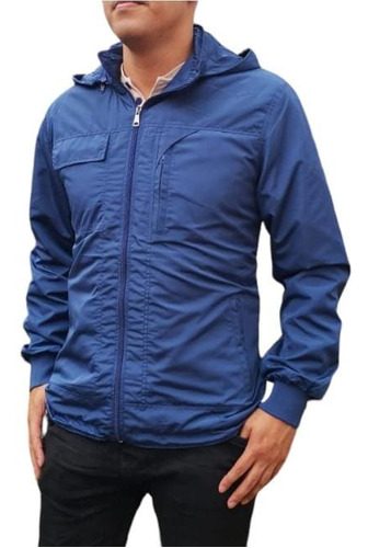 Chaqueta Para Hombre Liviana Y Con Varios Bolsillos