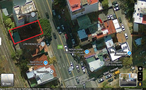 Terreno En Venta Sobre Avenida Libertador En Vicente López
