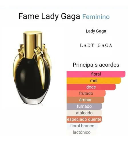 Perfume Lady Gaga Fame Original 100 Ml - Conjunto/box | MercadoLivre