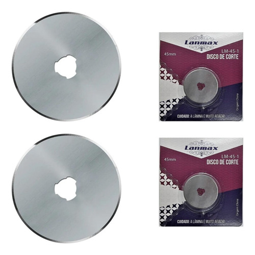 Lamina Disco Cortador Circular 45mm Patchwork Lanmax 2 Und