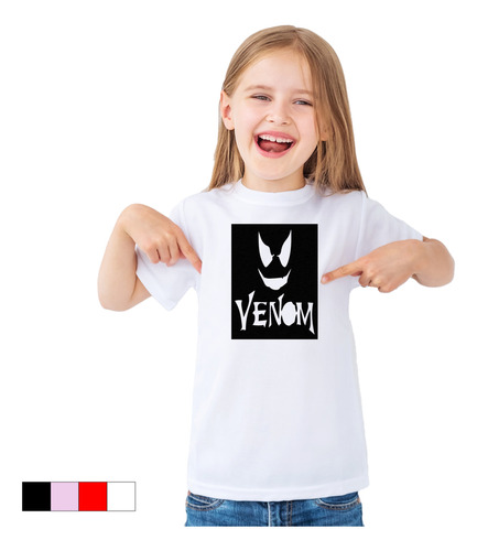 Playera Para Niño Y Niña Color Venomm #4