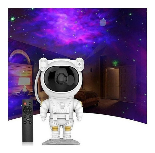 Proyector De Luces De Galaxia/nebulosa Diseño De Astronauta
