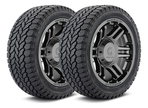 Kit 2 Pneus 215/70R16 General Tire Grabber AT3 100T Aro 16