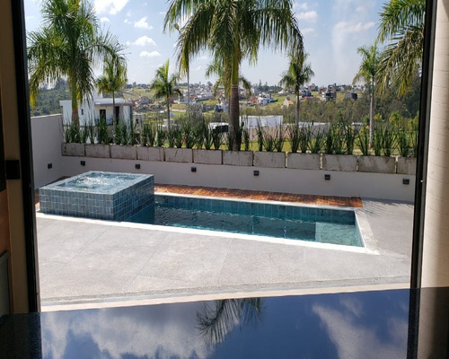 Imagem 2 de 22 de Casa 3 Suítes Sendo Suíte Master Piscina Privativa Alphaville Nova Esplanada Votorantim - Ca00379 - 68693756
