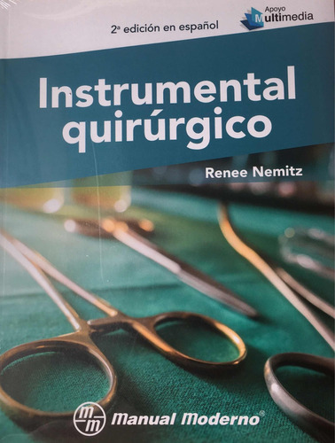 Libro Instrumental Quirúrgico Nemitz 2018 Original