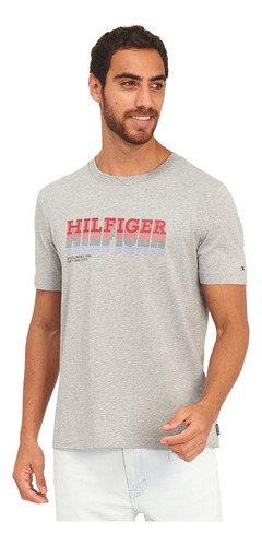 Camiseta Tommy Hilfiger Para Hombre Mw0mw34377