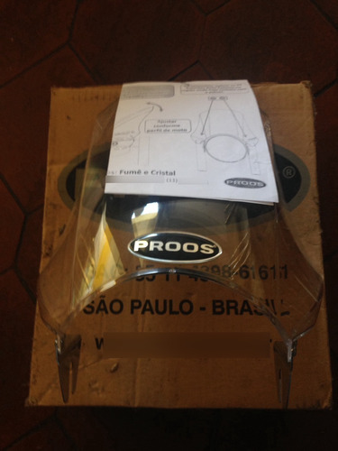 Imagen 4 de 6 de Parabrisas De Moto Faro Redondo Brasilero