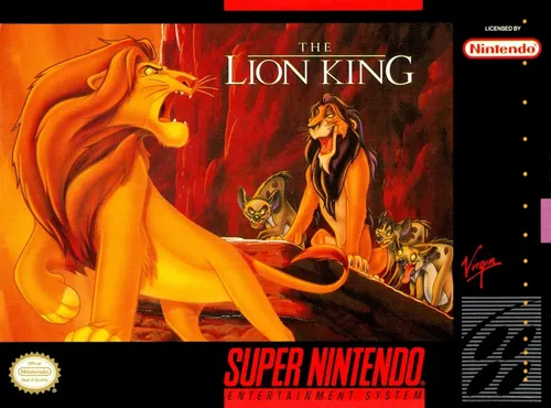 O Rei Leão The Lion King Em Português-br - Super Nintendo