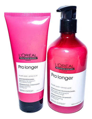 Loreal Duo Pro Longer Shampoo 500 + Acondicionador 200ml