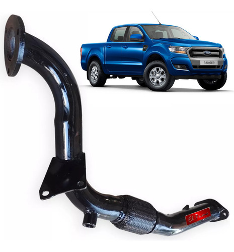 Downpipe Ford Ranger 2.2 150 Cv 17-20 Escapes El Puma