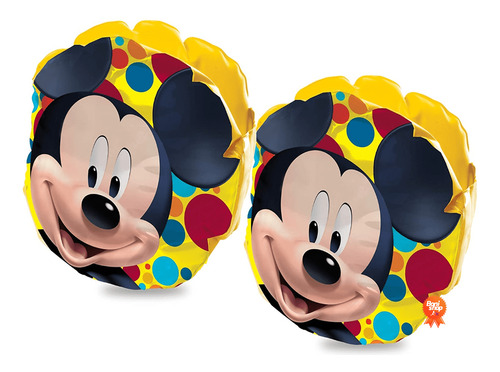 Boia Infantil De Braço Disney Mickey Mouse Piscina Sitio