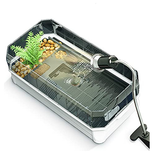 Turtle Aquarium Turtle Tank Kit Incluye Accesorios Filt...