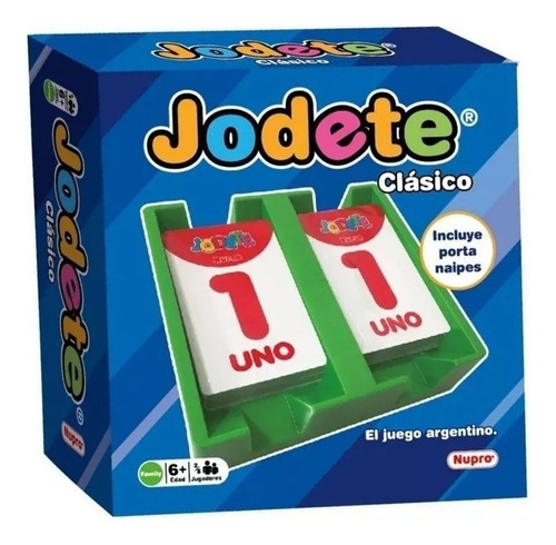 Juego De Mesa Jodete Clásico Incluye Porta Naipe Nupro-lanús