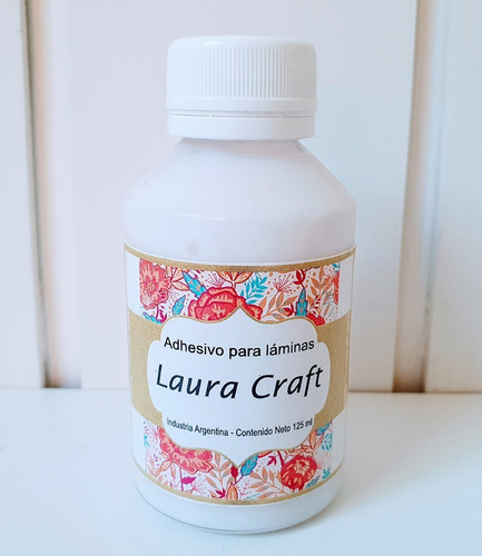 Adhesivo Para Laminas De Decoupage Laura Craft