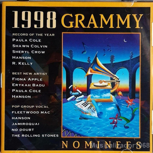 Cd 1998 Grammy Nominees Record Of The Year Imp.usa