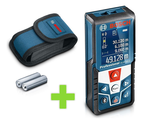 Medidor Laser Bosch 50 Mts Distancia Metro Cinta Bluetooth