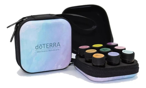 Estuche Viajero Para Doterra 9 Ranuras 1 Y 2 Ml Cosméticos 