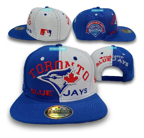 Gorra 2 Colores,bordada, Toronto Blue Jays, Baseball.