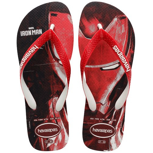 Ojotas Havaianas Top Marvel Adulto Goma Asfl70