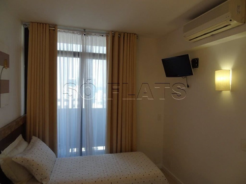 Imagem 11 de 15 de Flat No Itaim Bibi Fora Do Pool 2 Dorms - Sf4354