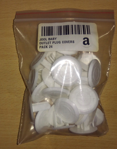 Imagen 1 de 5 de Protector Para Tomacorriente Jool Baby 24unid X 3 Paquetes
