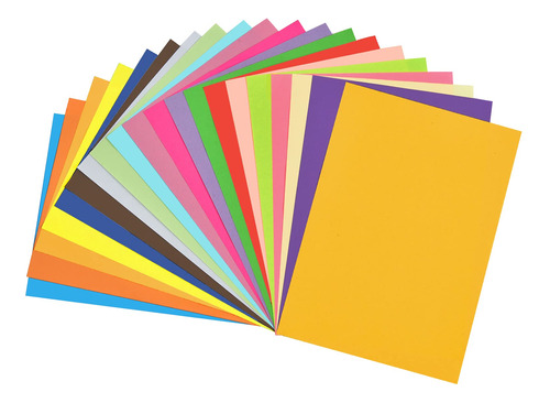 Wenmer Papel De Colores A4 Para Impresora De Colores, 100 Ho