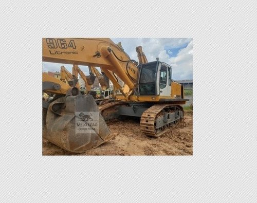 Escavadeira Liebherr R-964 B - Ano 2008 - Com 5.900 Horas