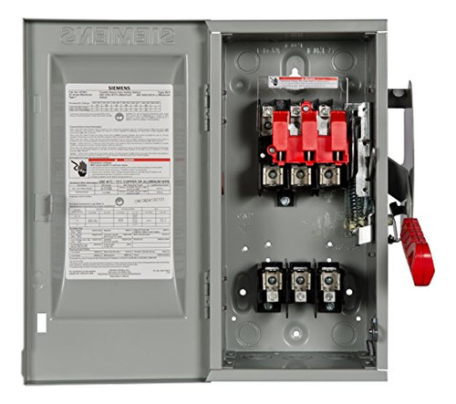 Hf361 30-amp 3 Polo 600-voltios 3 Cables Fusionados Resisten