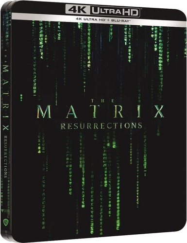 The Matrix Resurrections 4k Uhd Blu-ray Steelbook