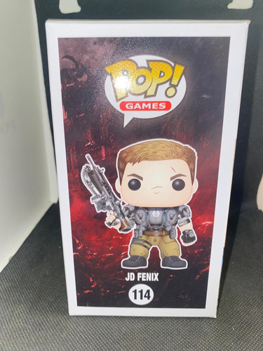 Funko Pop Jd Fenix Gears Of War Games
