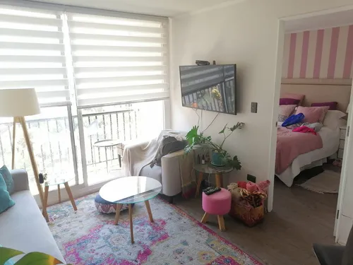 Lindo Y Cómodo Departamento Cercano A Plaza Vespucio, La Flo