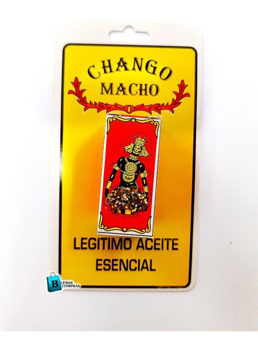 Changó Macho Legitimo Aceite Santero