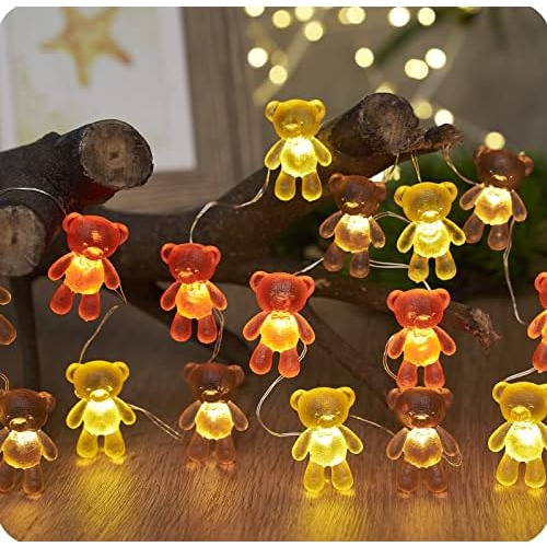 Luces Decorativas De Tema De Ositos De Peluche, Luces D...