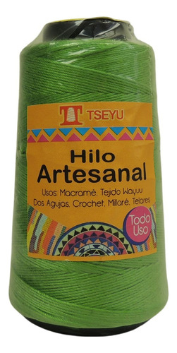 Hilo Artesanal Macrame Crochet Wayuu Telares 100grs Tseyu   