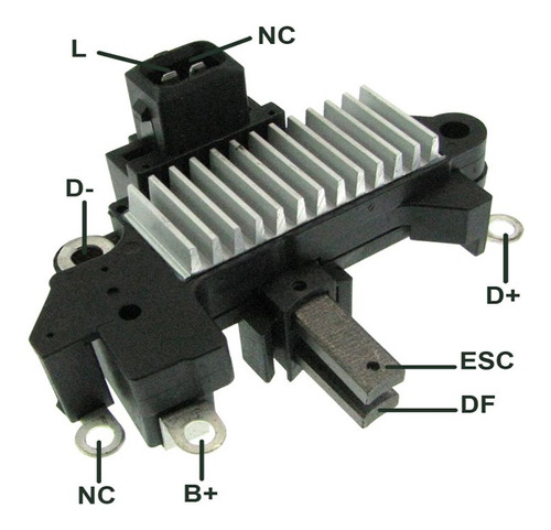 Regulador Alternador Volkswagen Gol/etc. Iii Indiel